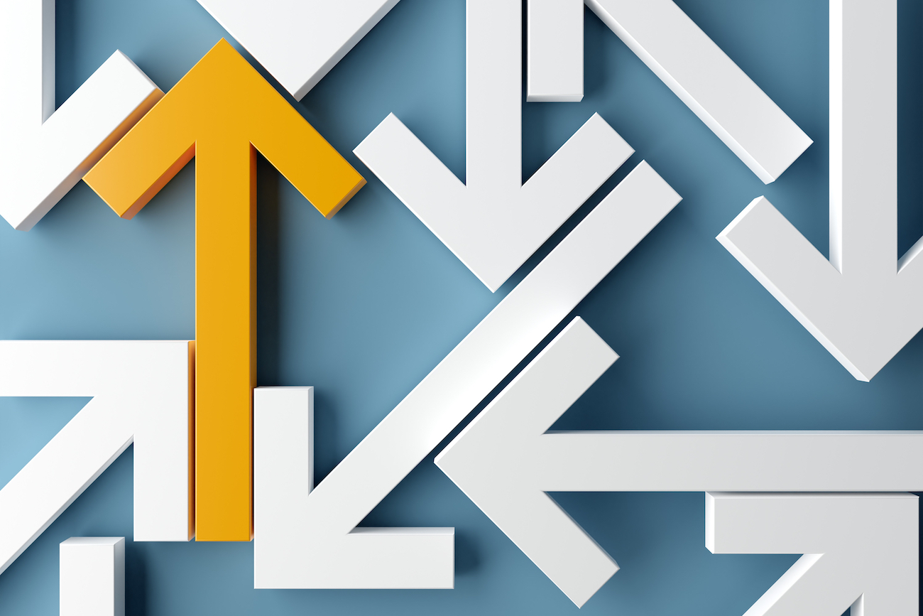 Different Directions