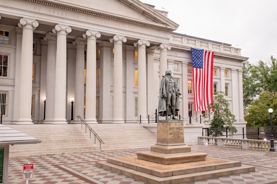 The US Treasury Serves as a Refuge